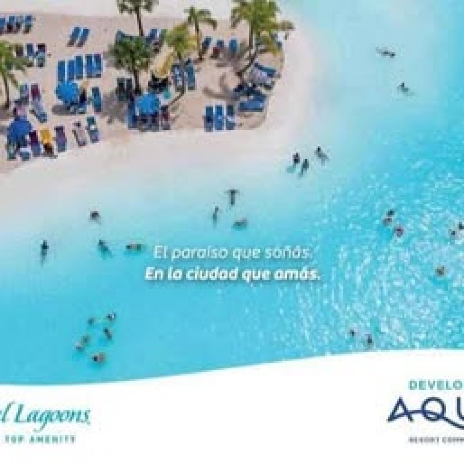 SE VENDEN LOTES EN DEVELOPER AQUA RESORT COMMUNITY
