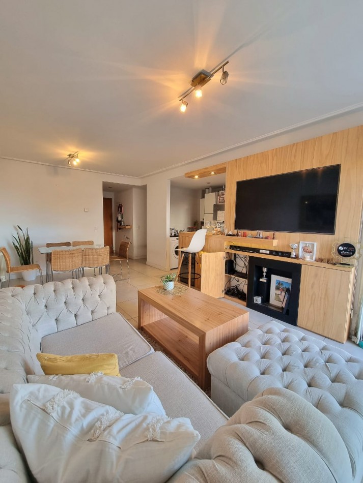 SE VENDE DEPARTAMENTO 2 AMBIENTES CON COCHERA, AMENITIES Y VISTA PARCIAL AL MAR EN ZONA STELLA MARIS