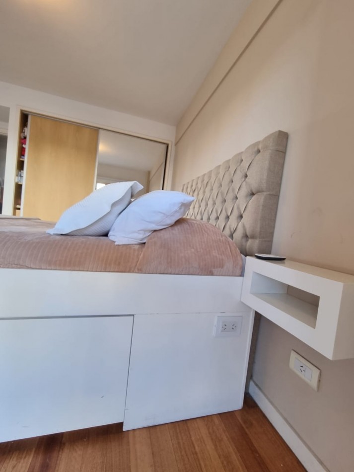 SE VENDE DEPARTAMENTO 2 AMBIENTES CON COCHERA, AMENITIES Y VISTA PARCIAL AL MAR EN ZONA STELLA MARIS