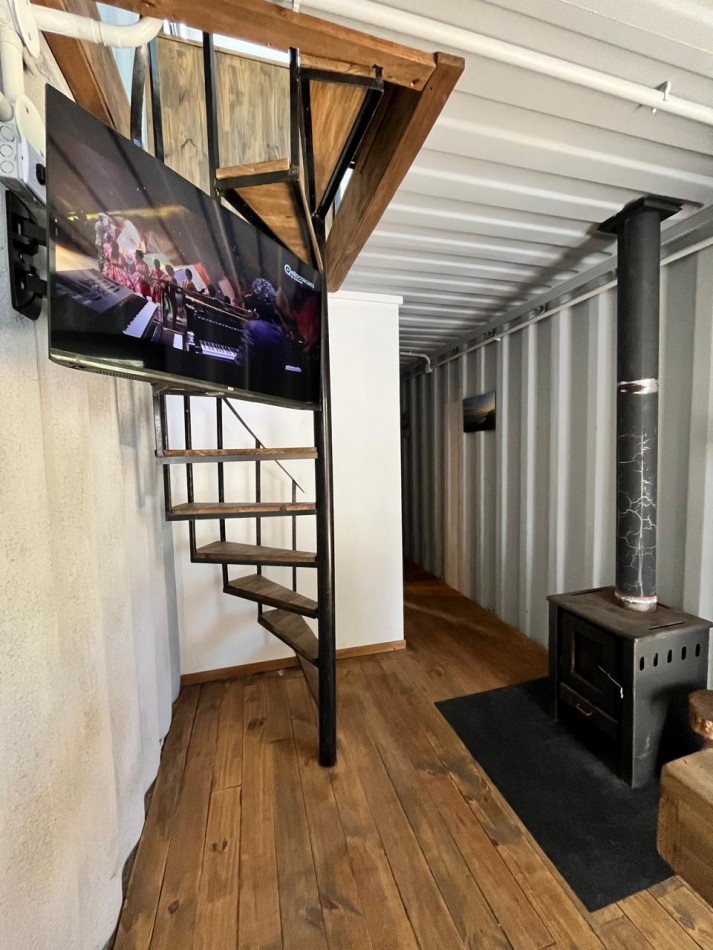 SE ALQUILA CASA CONTENEDOR 2 AMB. JARDIN CON PARRILLA. BOSQUE PERALTA RAMOS. MDP 