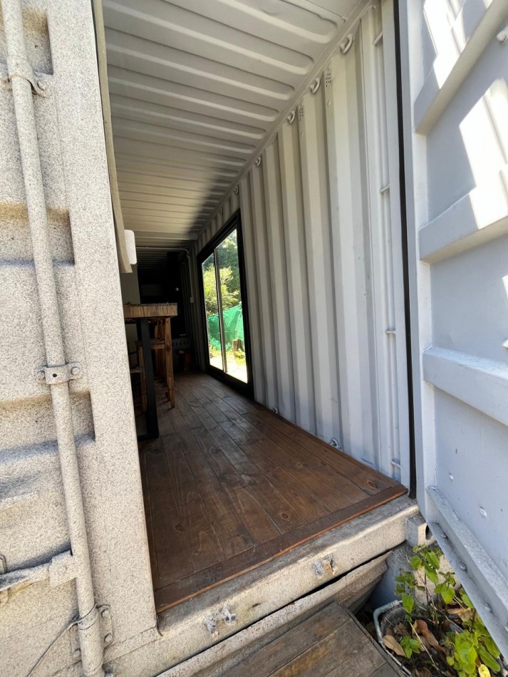 SE ALQUILA CASA CONTENEDOR 2 AMB. JARDIN CON PARRILLA. BOSQUE PERALTA RAMOS. MDP 