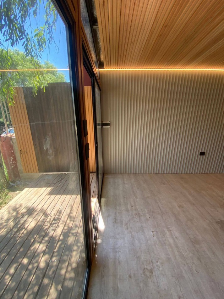 SE VENDE FINANCIADA CASA MODULAR A ESTRENAR. A 100 MTS DE LA PLAYA! CON GAS NATURAL! LOTE 341 M2. SAN PATRICIO. LOS ACANTILADOS. MAR DEL PLATA