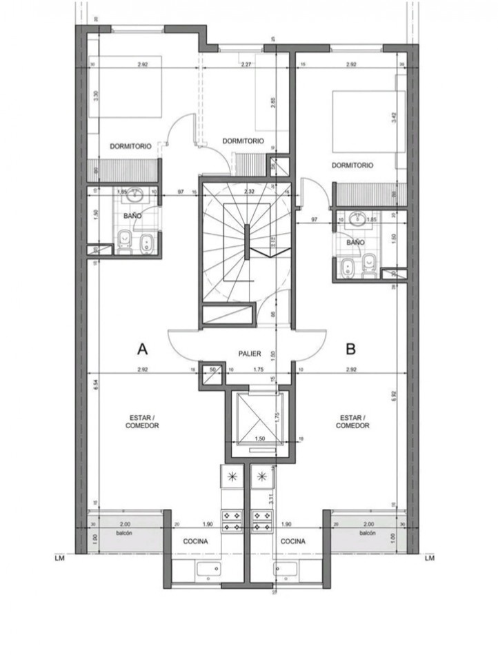 SE VENDE DEPARTAMENTO 3 AMBIENTES DE 55 M2 ZONA LA PERLA A METROS DEL MAR. ENTREGA 2027.