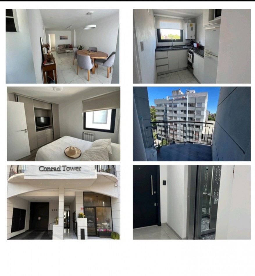 SE VENDE DEPARTAMENTO 2 AMBIENTES AL FRENTE DE 40 M2 ZONA LA PERLA CON 3 AÑOS DE ANTIGUEDAD 