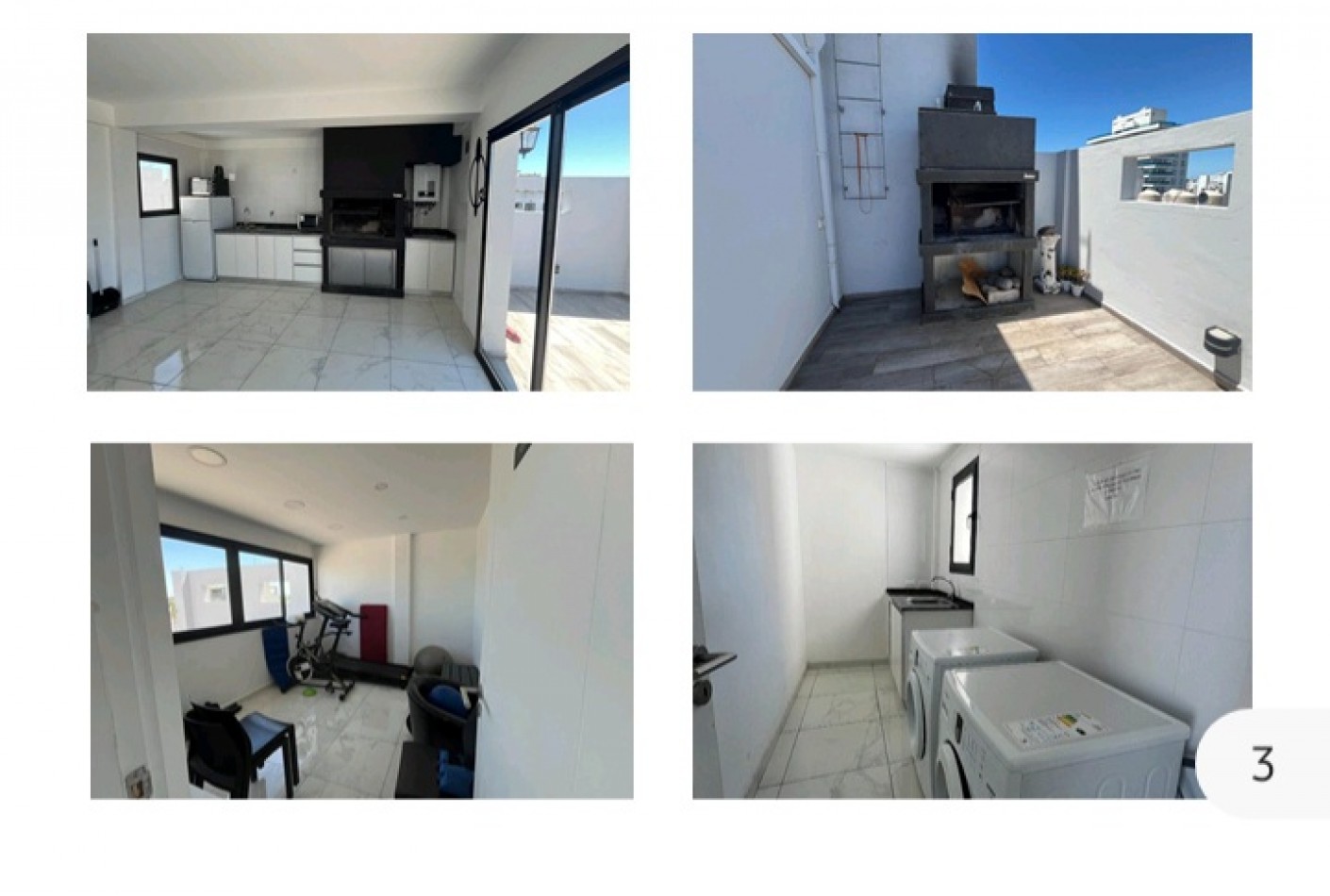 SE VENDE DEPARTAMENTO 2 AMBIENTES AL FRENTE DE 40 M2 ZONA LA PERLA CON 3 AÑOS DE ANTIGUEDAD 